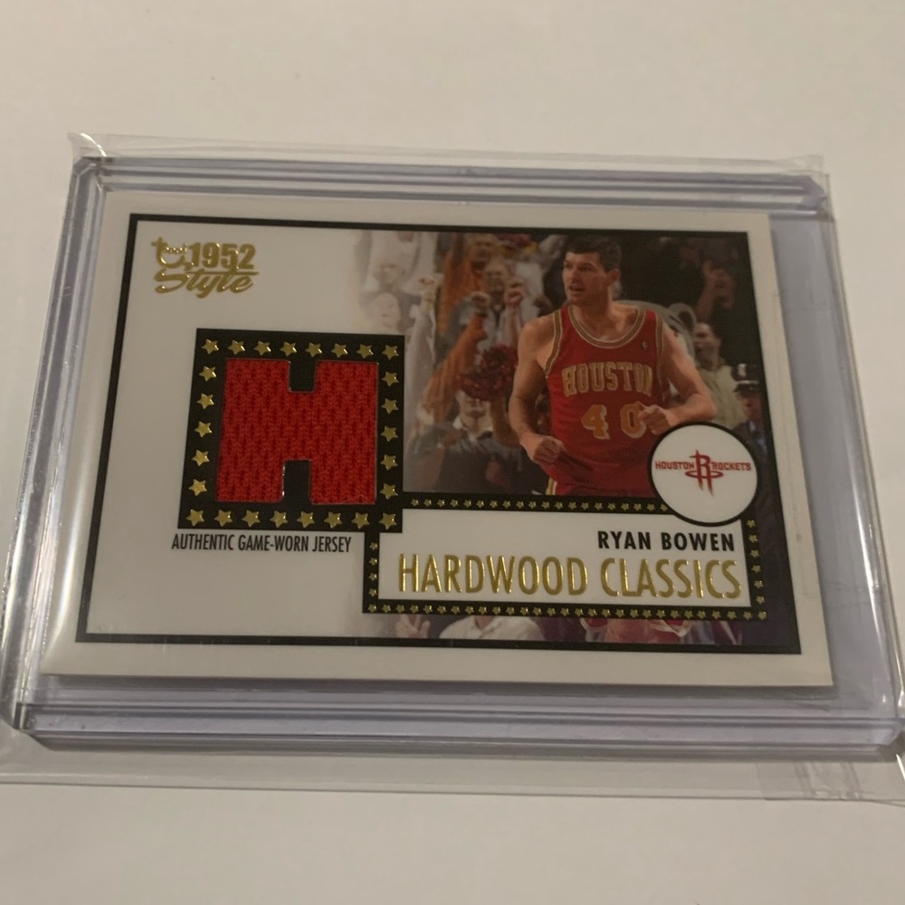 Ryan Bowen β06 Topps Jersey Card